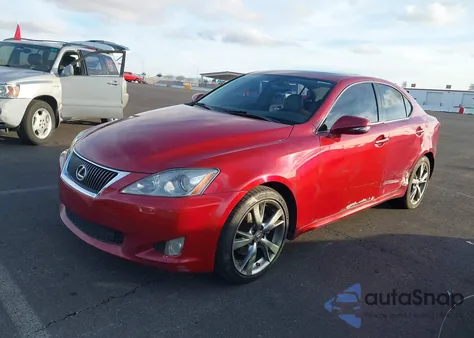 2009 Lexus Is 250 from USA, damaged, VIN JTHBK262995105321